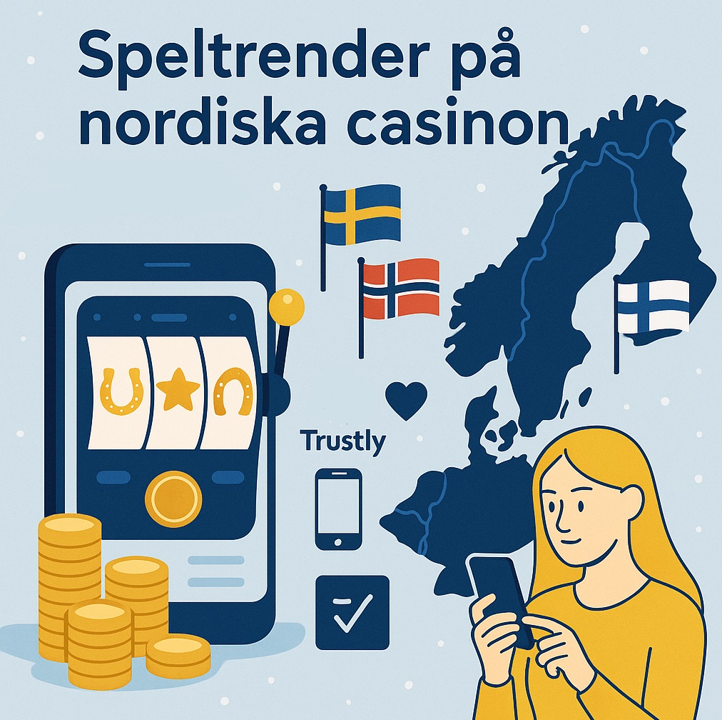 Speltrender på nordiska casinon